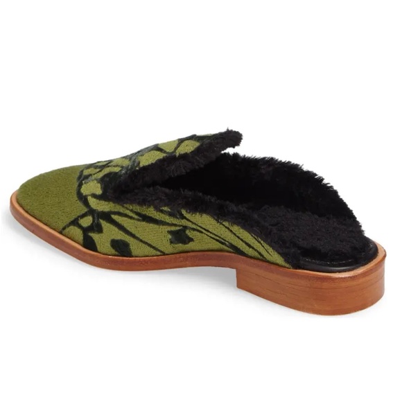Free people butterfly faux fur lined mule - Picture 5 of 15